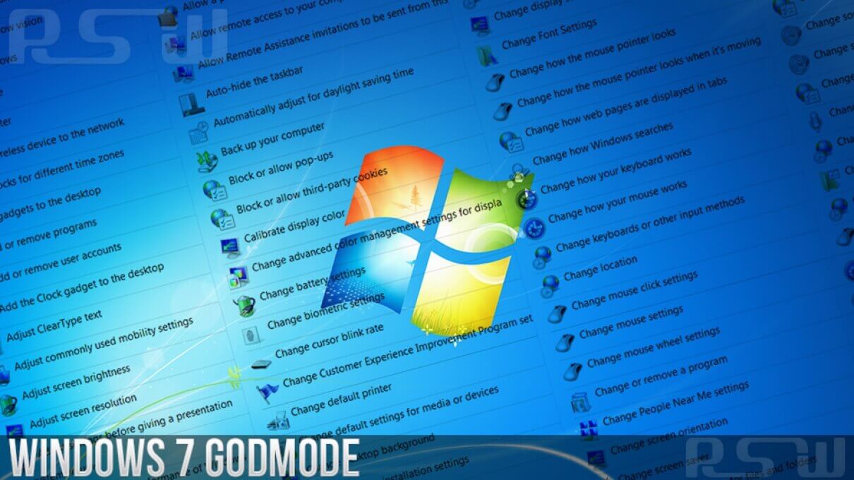 Understanding Windows 7&#039;s &quot;GodMode&quot;