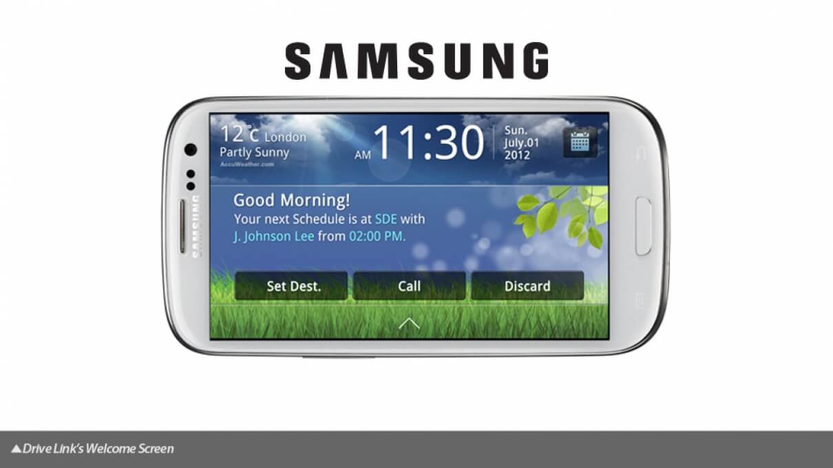 Samsung Electronics Introduces Drive Link – The Smartphone App For Drivers